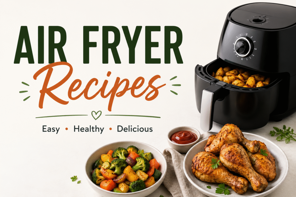 Healthy air fryer recipes for beginners  