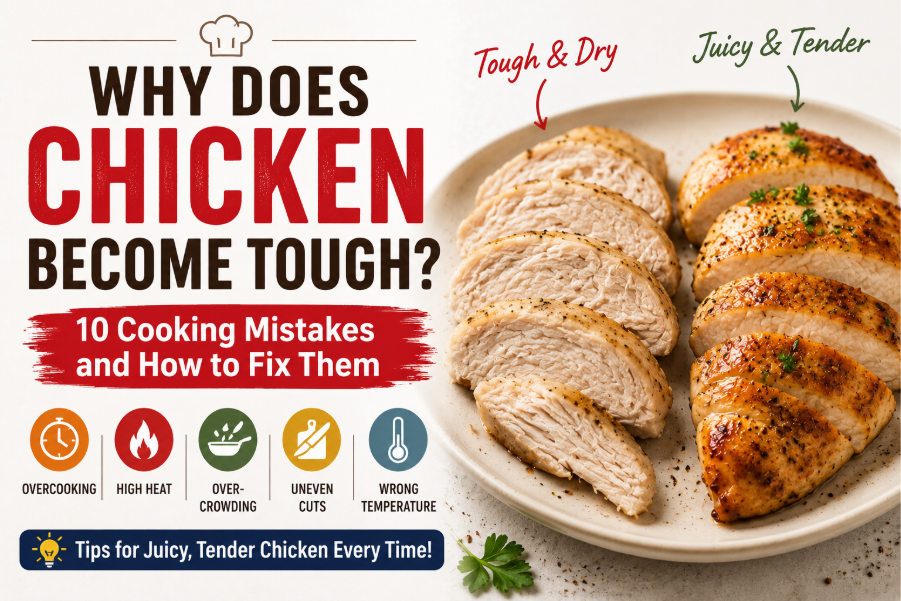 Why Does Chicken Become Tough? 10 Mistakes and How to Fix Them 